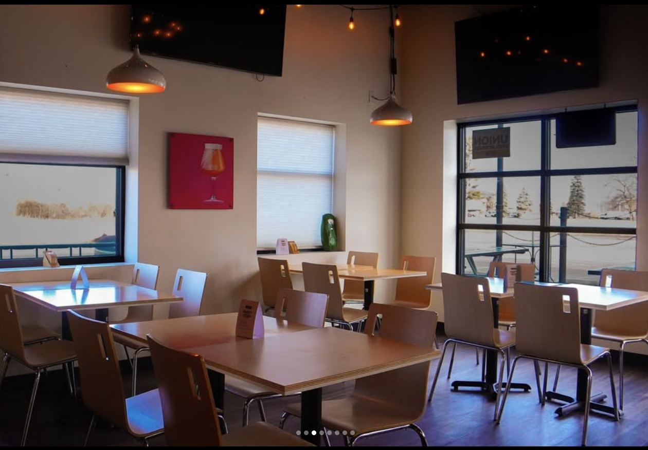Professional photo of a restaurant interior